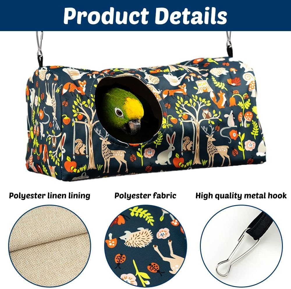 Thumbnail 1 de MiOYOOW Bird Nest Bed: Breathable Hanging Hut for Small Pets
