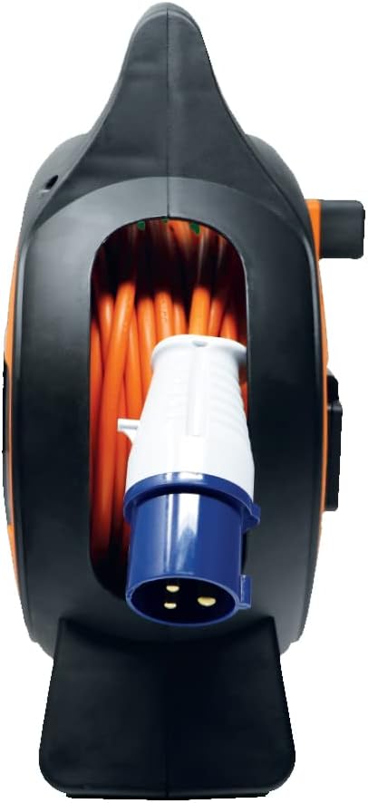 Thumbnail 5 de Maypole 230V 10A Mobile Mains Roller Power Unit with USB and Built-in LED Light