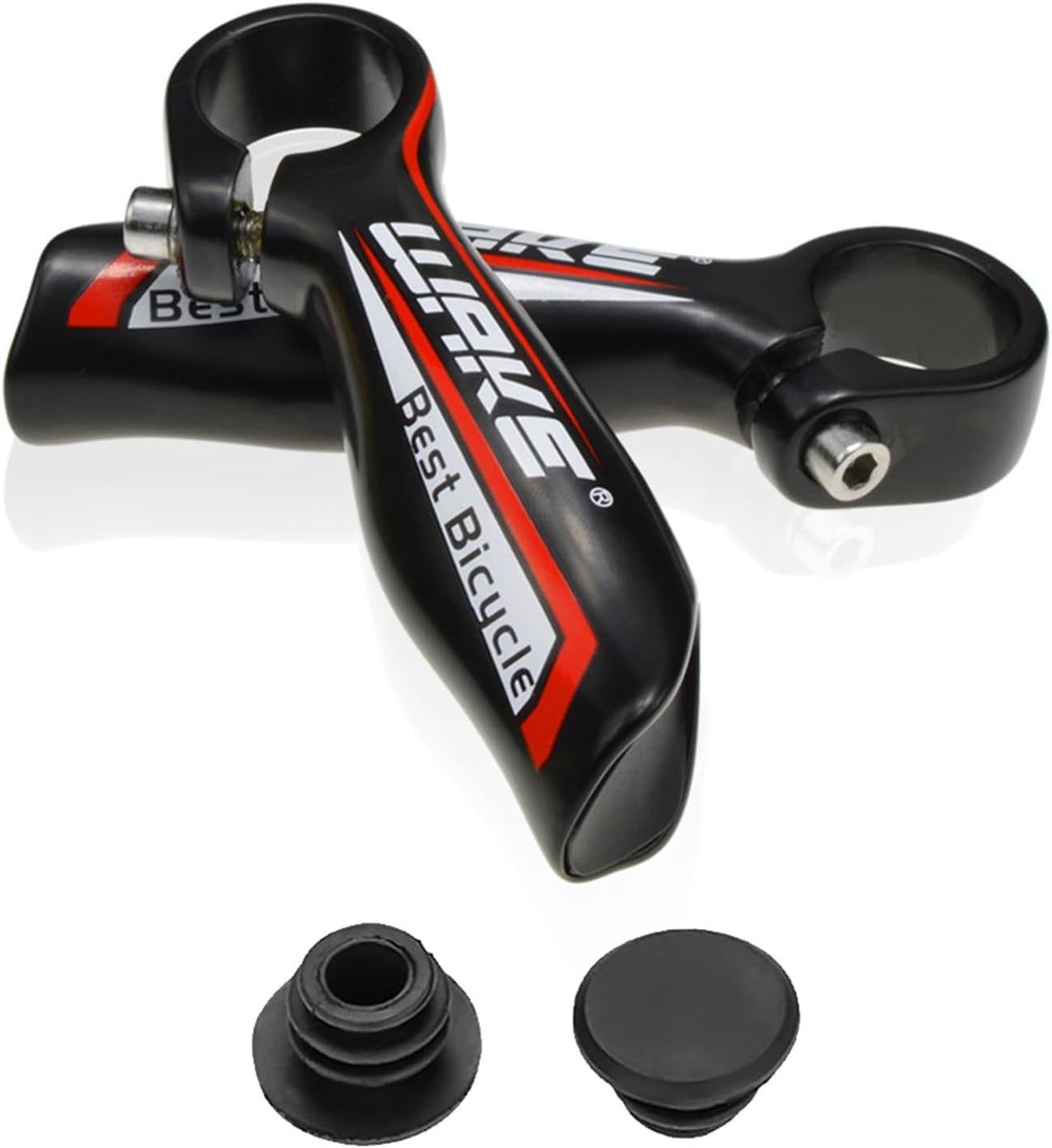 Thumbnail 6 de Karkar Lenkerhörnchen für Fahrrad – Lenkergriffe mit Aluminium-Enden (für Lenker mit 22,2 mm Außendurchmesser)