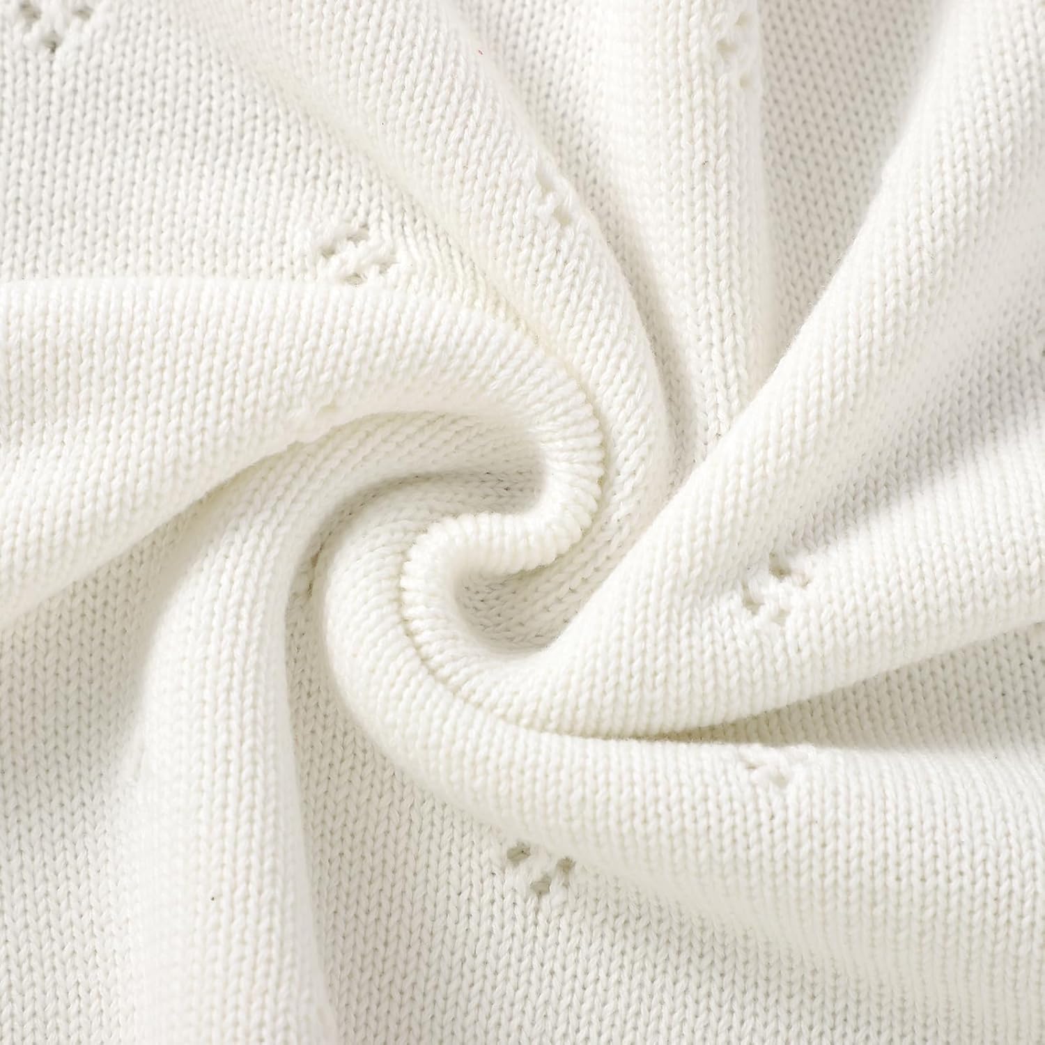 Thumbnail 5 de Baby cotton knit blanket 100 x 80 cm