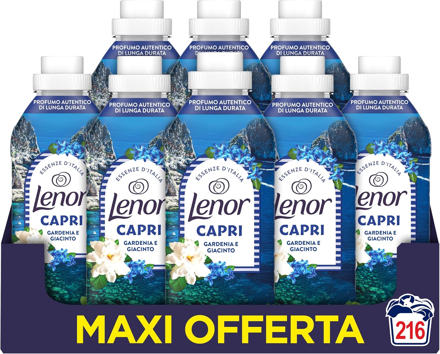 Detalle de Lenor Ammorbidente Capri 216 lavaggi
