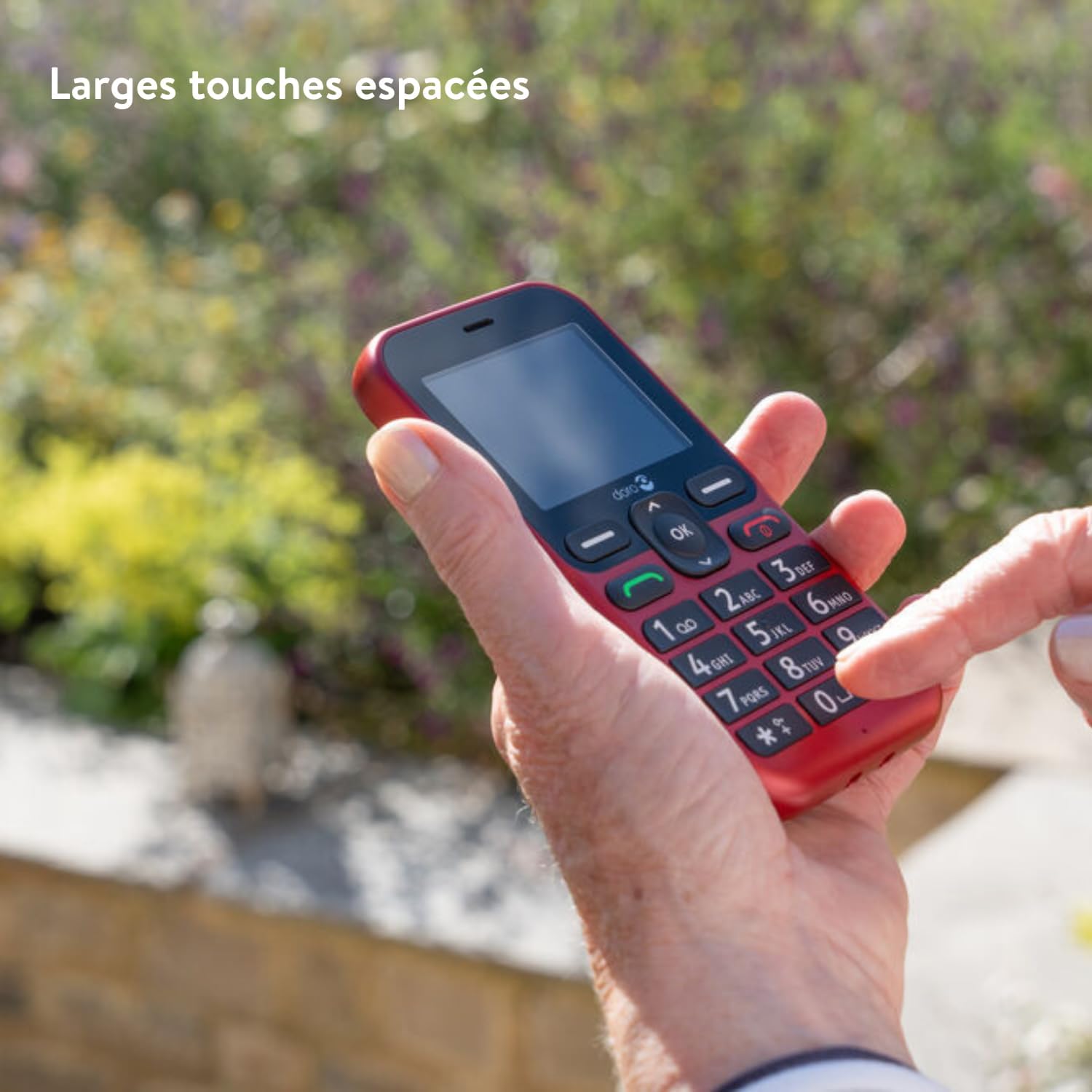 Detalle de Doro Leva L10 – Téléphone portable senior 4G débloqué avec grand écran et assistance GPS