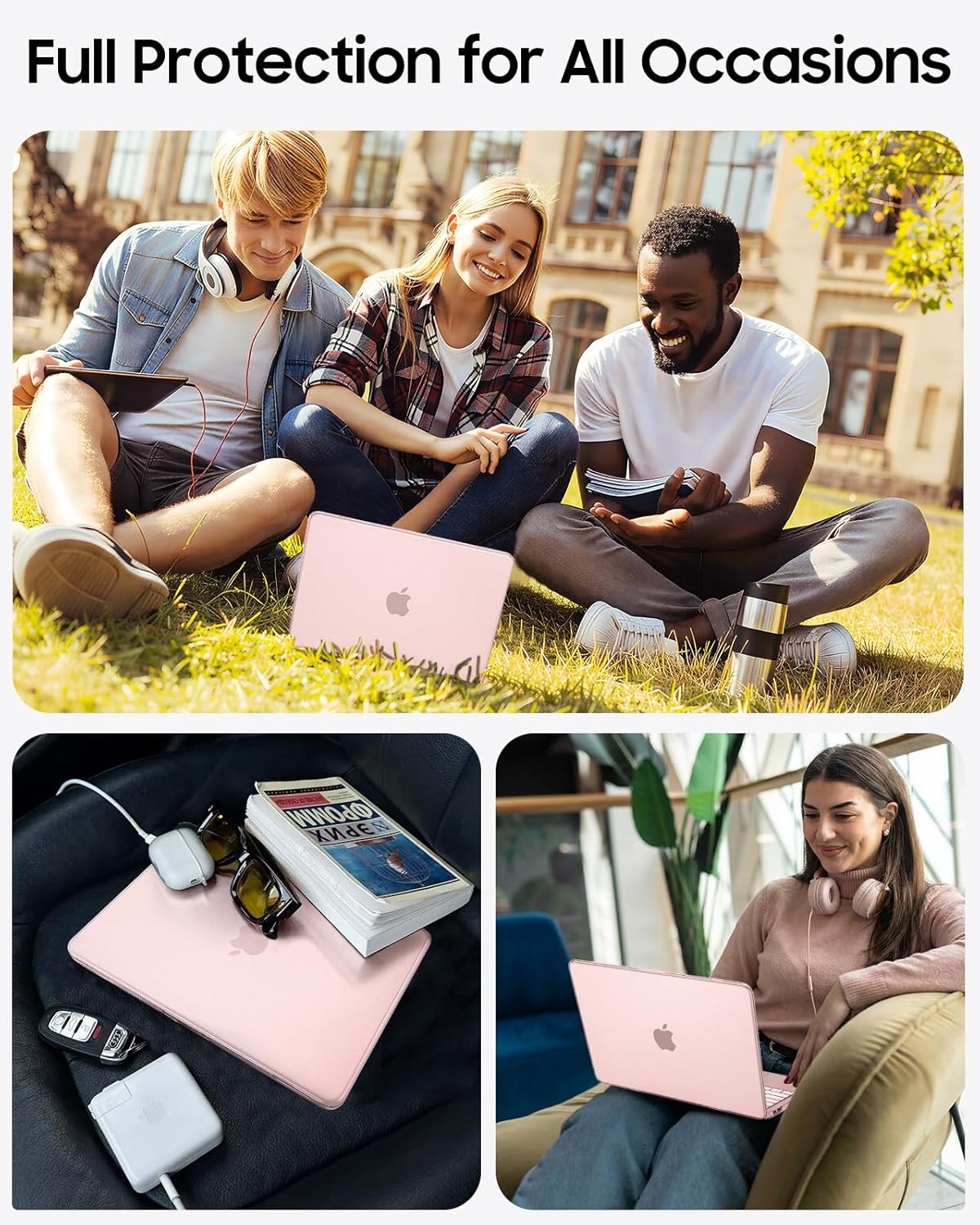 Thumbnail 5 de Fintie Hülle für MacBook Neo 13 Zoll A3404/A18 Pro Chip – Premium ultradünne, matte Schutzhülle in Rosa