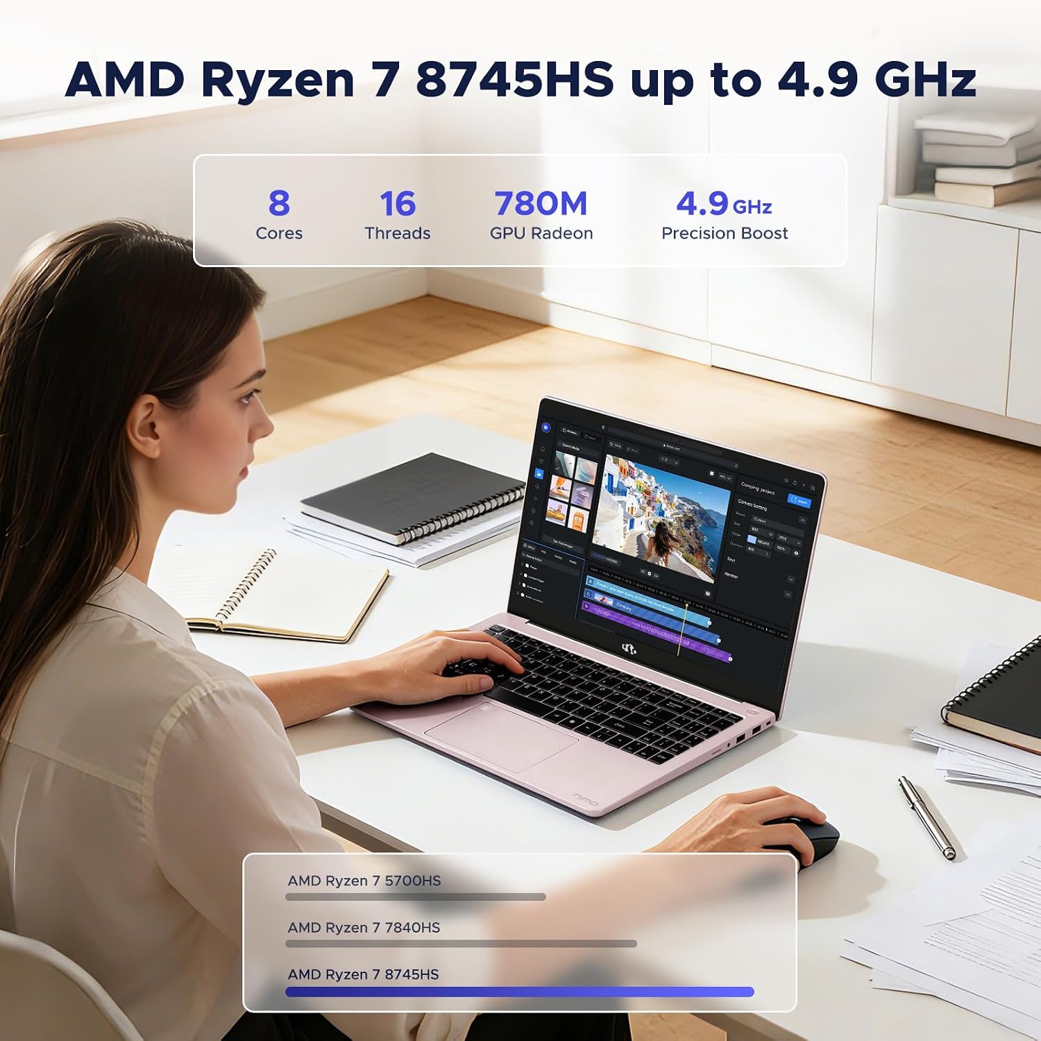 Detalle de NIMO 15.6-Inch Laptop