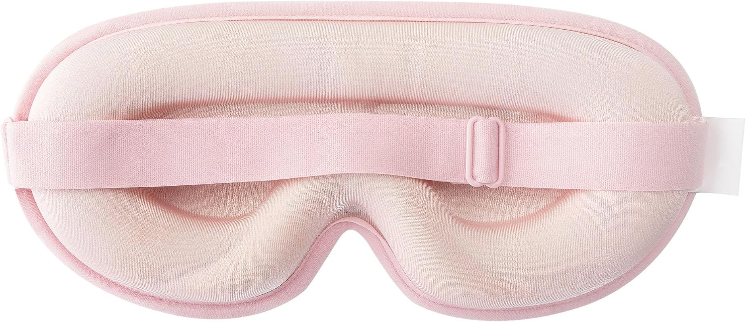 Detalle de Brushworks 3D Eyelash Protector Sleep Mask – pressure-free night mask for lash extensions, full blackout