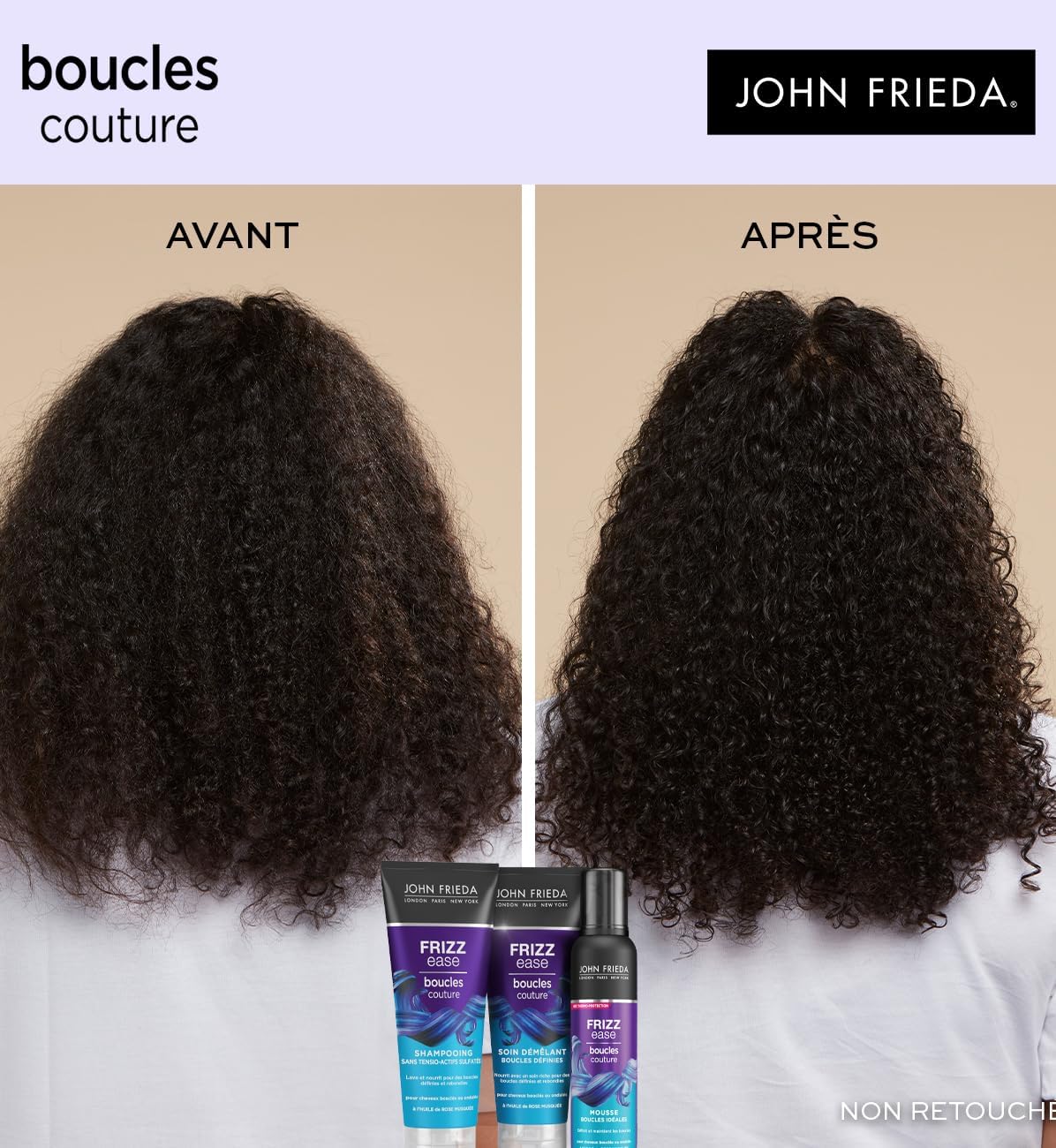 Detalle de JOHN FRIEDA Frizz Ease Mousse Boucles Idéales 200 ml