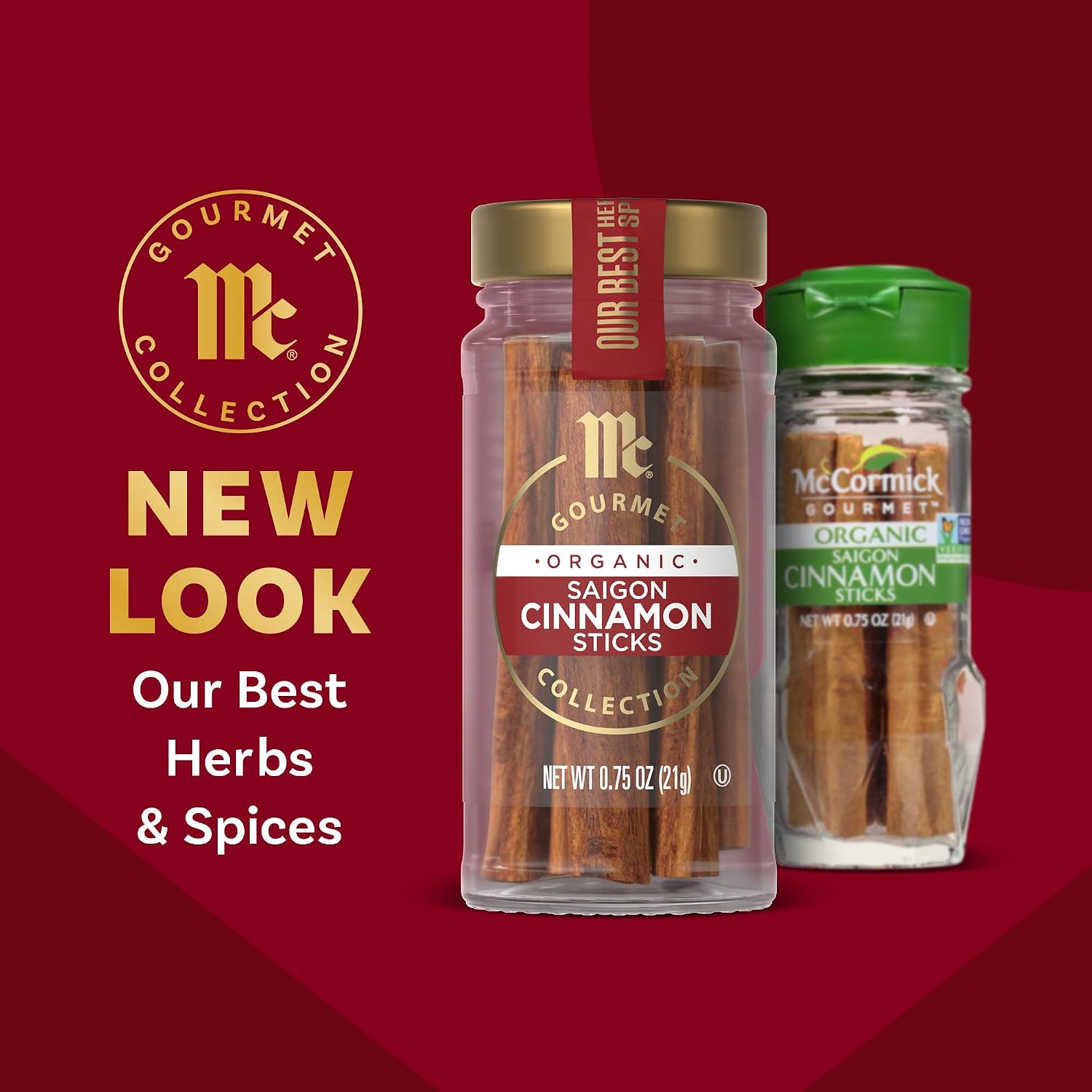 Detalle de McCormick Saigon Cinnamon Sticks, 0.75 oz
