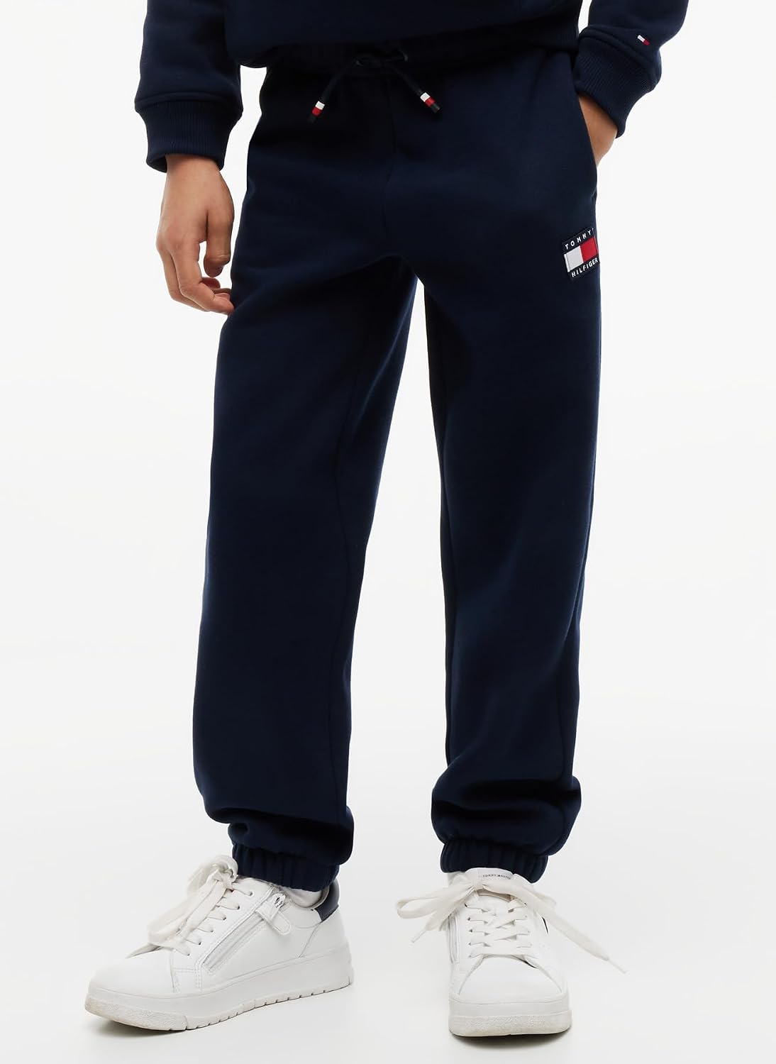 Detalle de Tommy Hilfiger Heritage Flag Sweatpants Ks0ks00715 – Pantaloni da jogging unisex