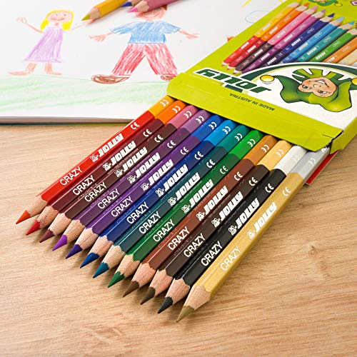 Thumbnail 3 de JOLLY Superstick Crazy Crayons, 24 couleurs 📷