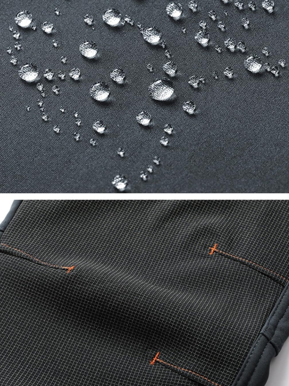 Detalle de Tansozer Men's waterproof softshell trousers