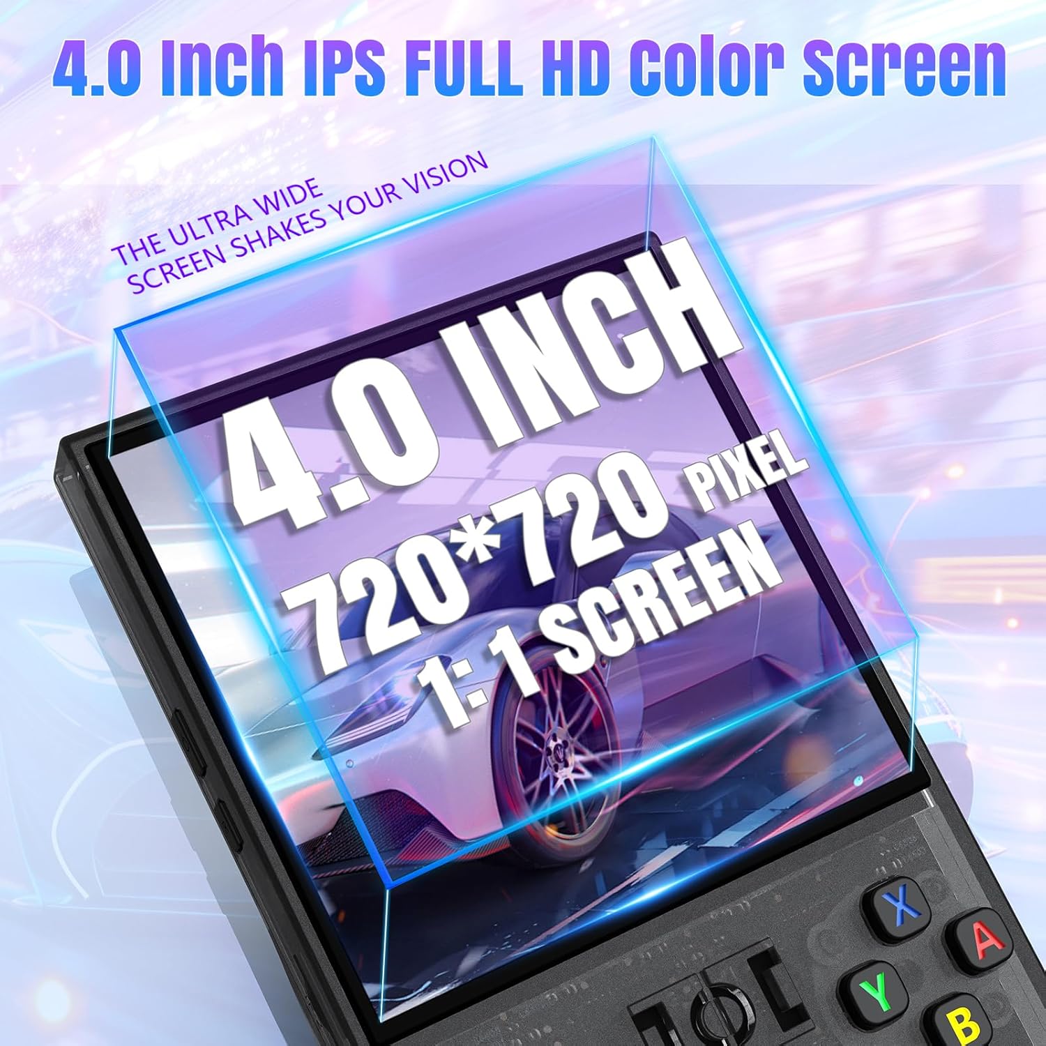 Thumbnail 2 de R36MAX Retro Handheld Game Console (Open Source Linux, 64GB) with 4.0-inch IPS HD Screen