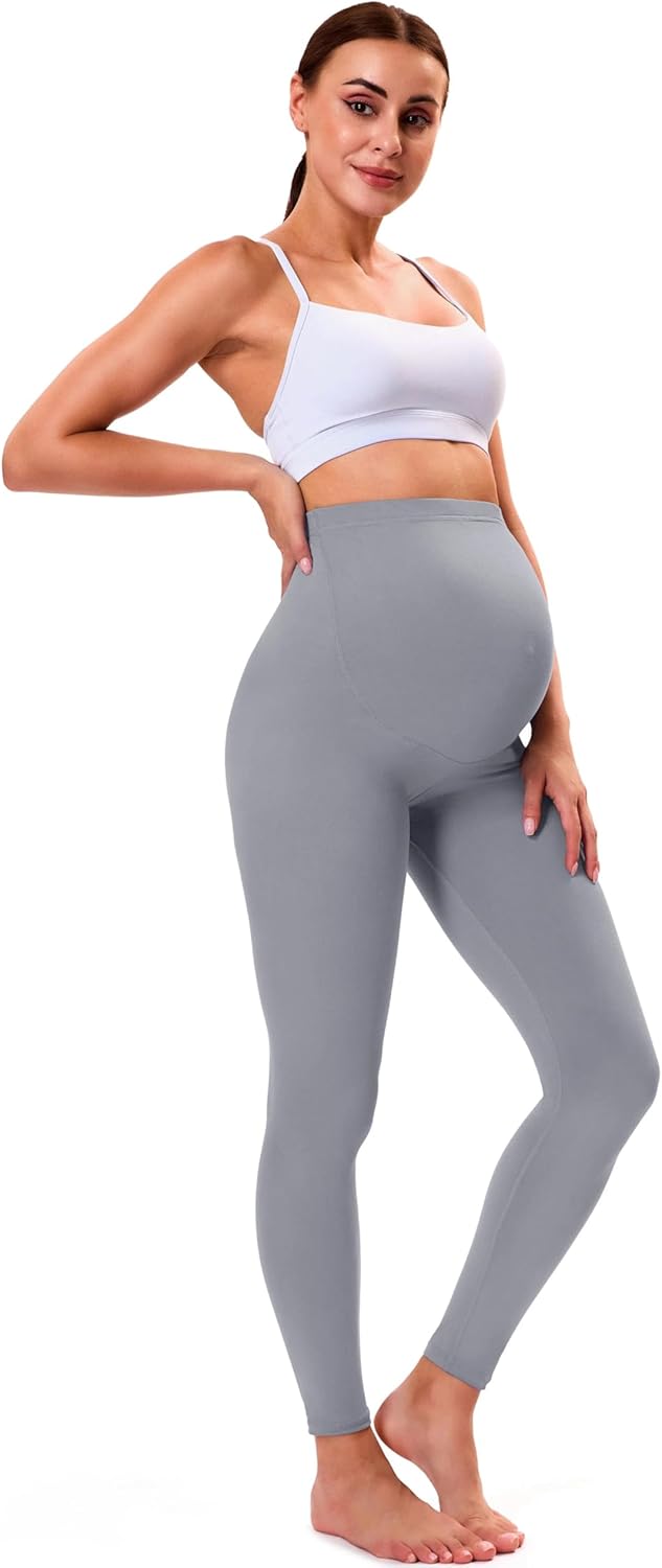 Thumbnail 4 de VALANDY Creamlush Maternity Leggings Over Bump – Butter-soft High Waist Belly Support