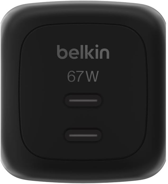 Thumbnail 3 de Belkin SmartProtect Caricatore USB-C a 2 Porte 67W: ricarica GaN rapida per laptop e dispositivi USB-C