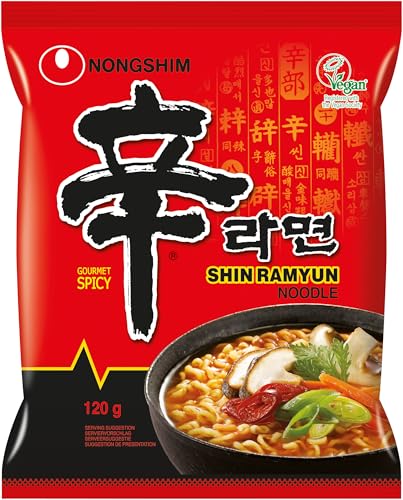 Detalle de Nong Shim Nouilles Instantanées Shin Ramyun – Pack 20 × 120 g