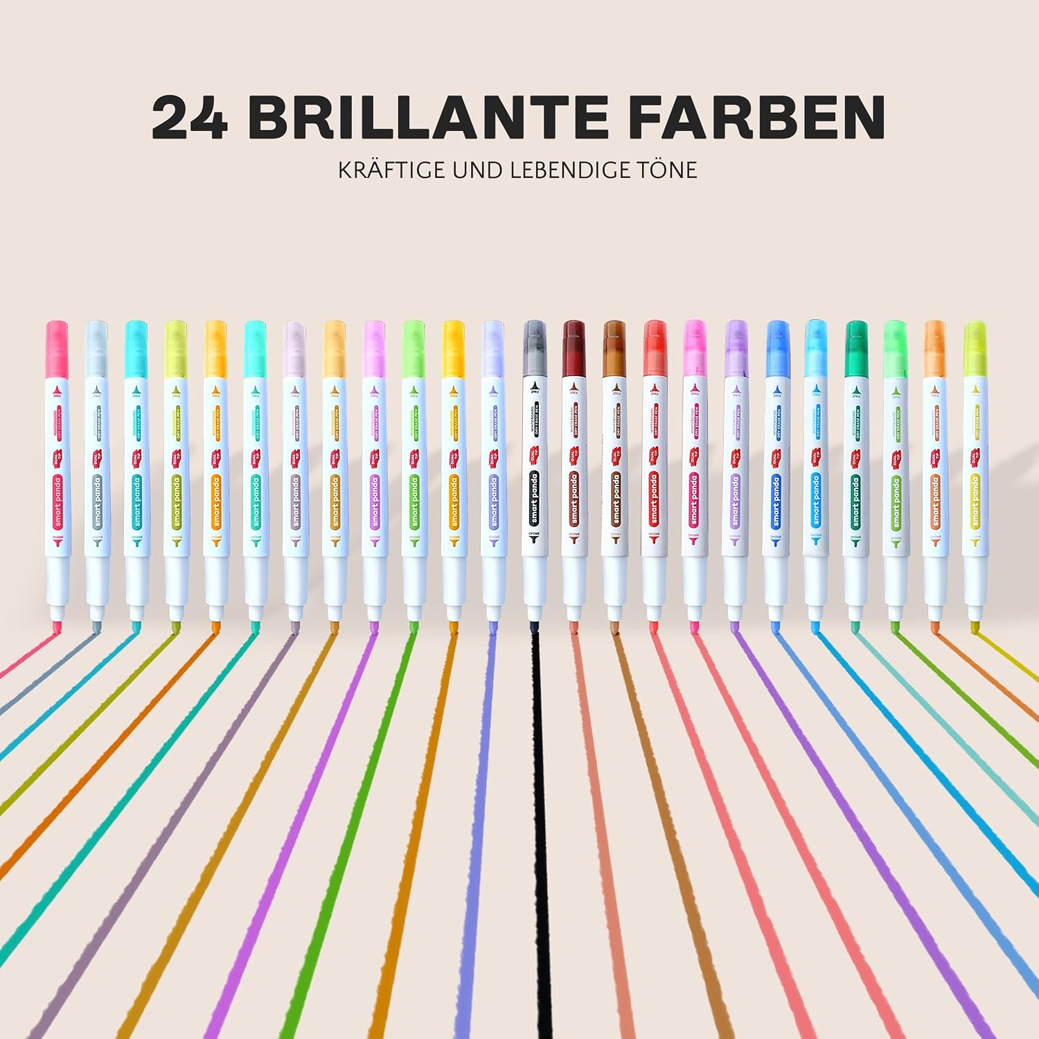 Detalle 2 de SmartPanda Whiteboard Marker 24er Set