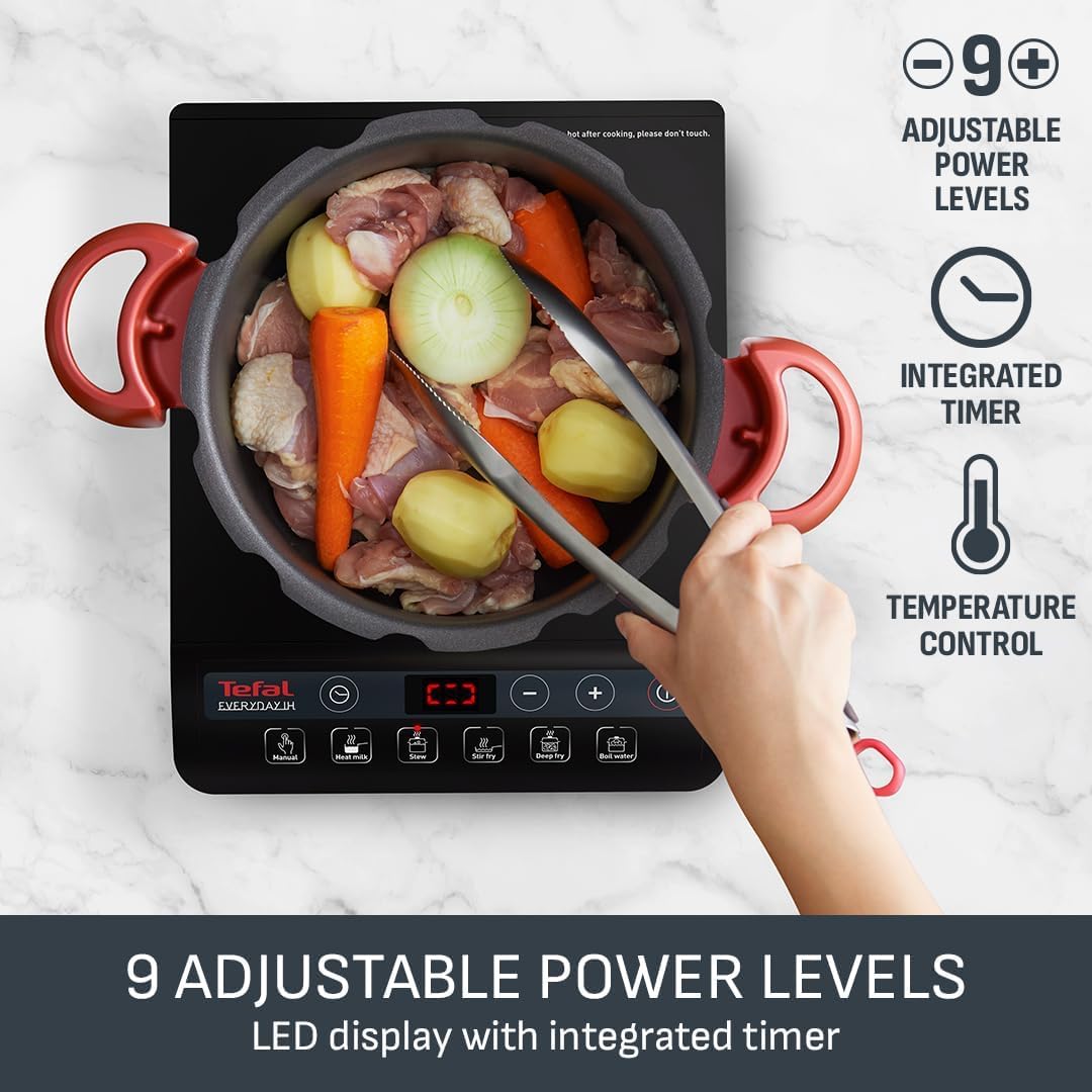 Detalle de Tefal Everyday Portable Electric Induction Hob IH201840