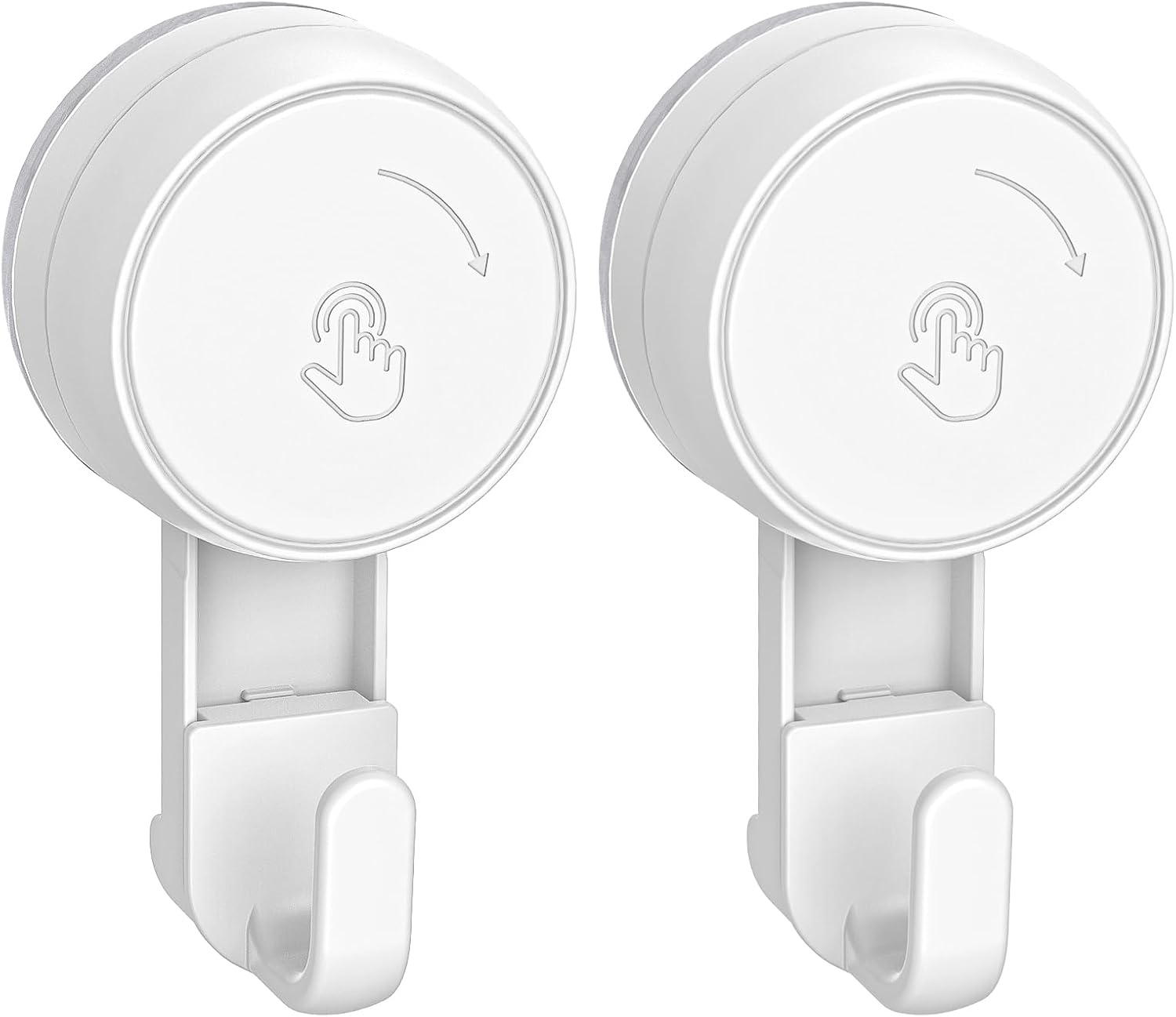 Detalle de Ulinek EU-BO-2hooks zuignaphaken, set van 2 voor gladde oppervlakken