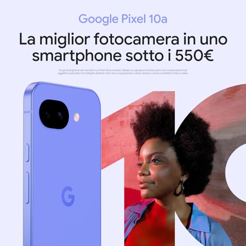 Thumbnail 1 de Google Pixel 10a 128GB Dark Onyx – Autonomia, Fotografia e Sicurezza al top della fascia media