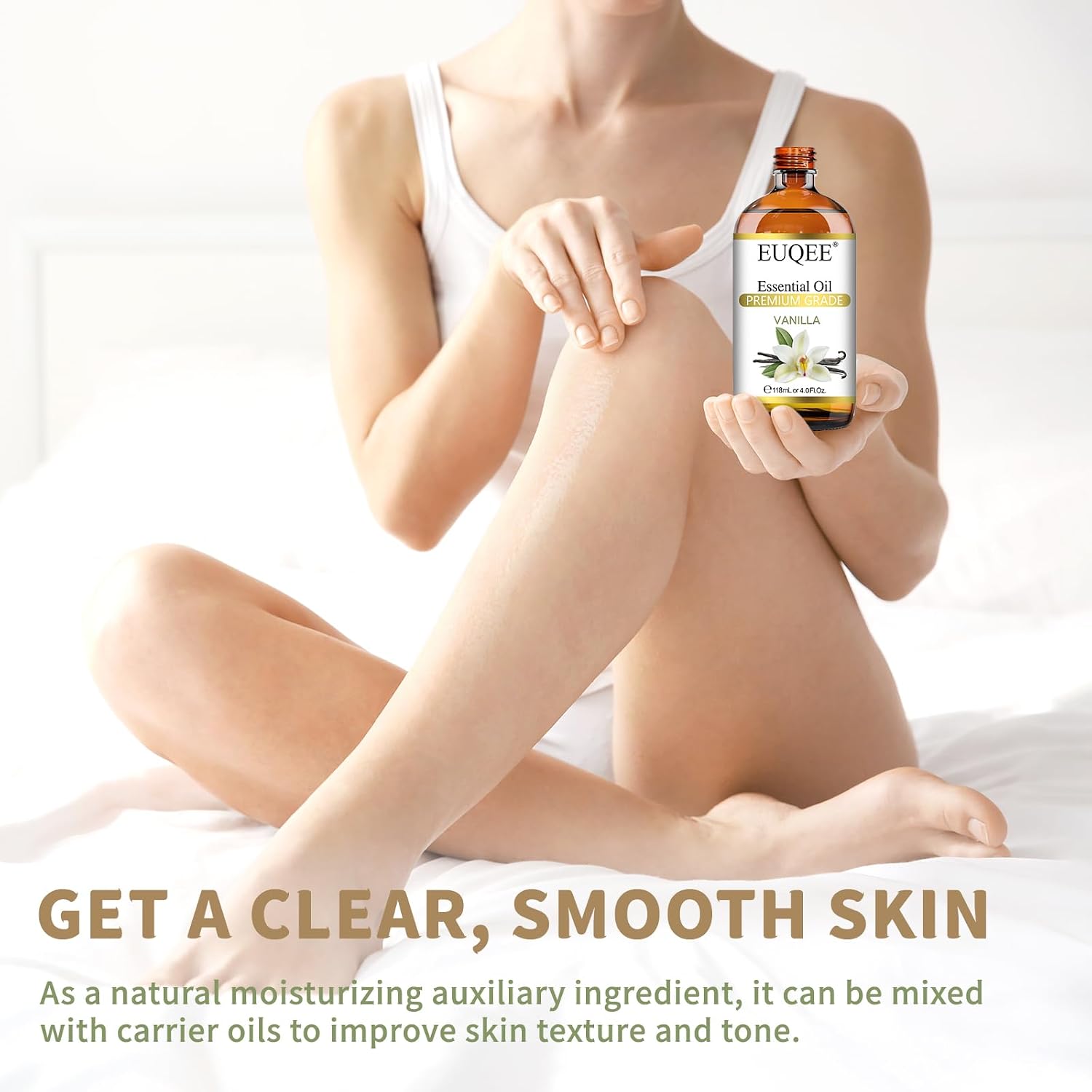 Detalle 1 de EUQEE Vanilla Essential Oil 118 ml