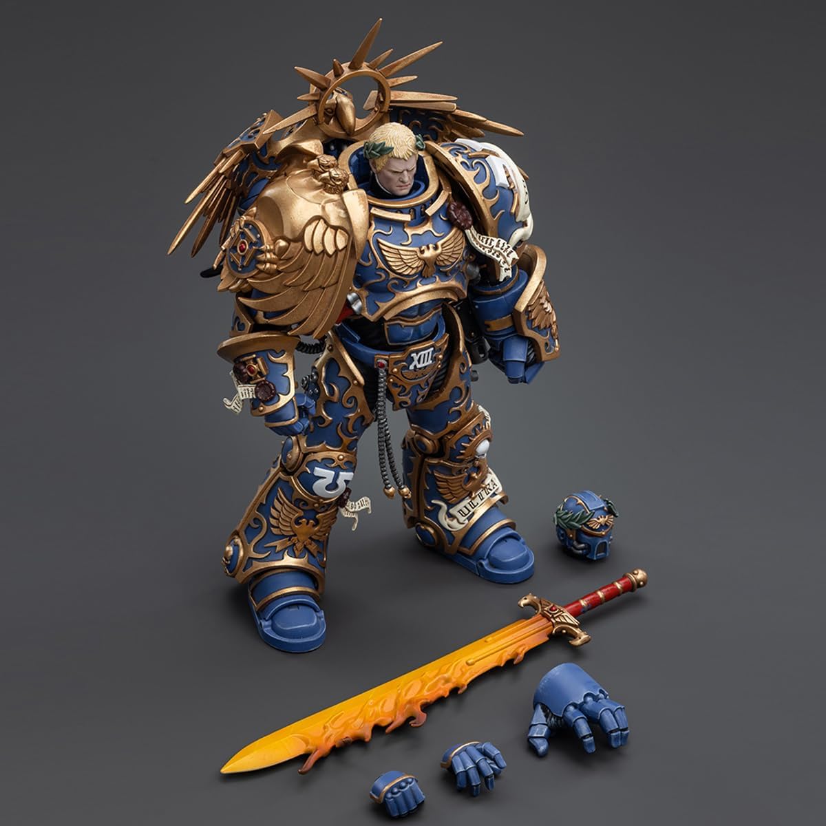 Thumbnail 6 de JOYTOY 7-inch Ultramarines Primarch Roboute Guilliman Action Figure (Warhammer 40K) 1/18