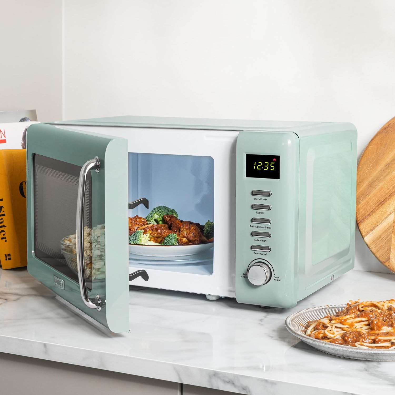 Detalle de HADEN Microwave 20L 800W in Cotswold Green