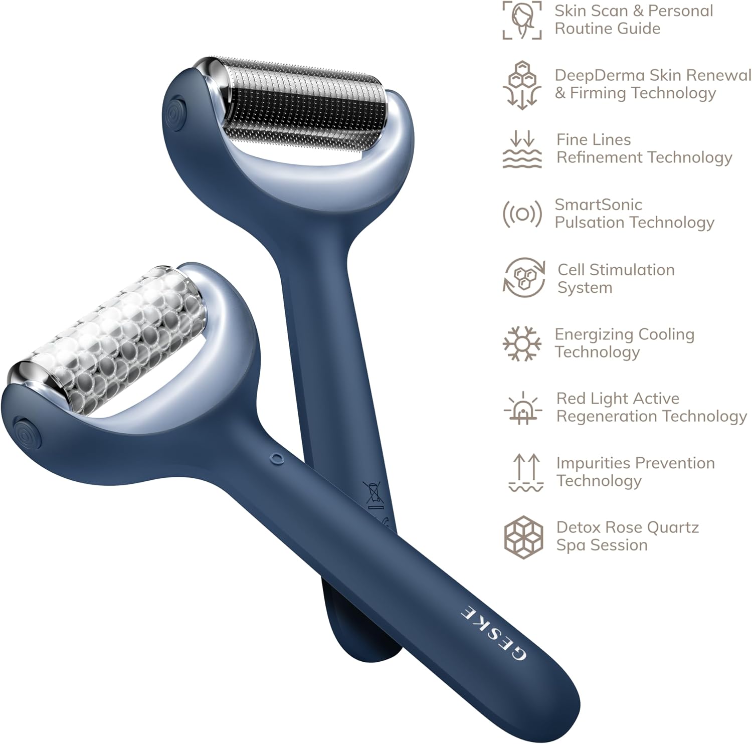 Thumbnail 3 de GESKE SmartAppGuided MicroNeedle Roller 9-en-1: beauté guidée et éthique de soin