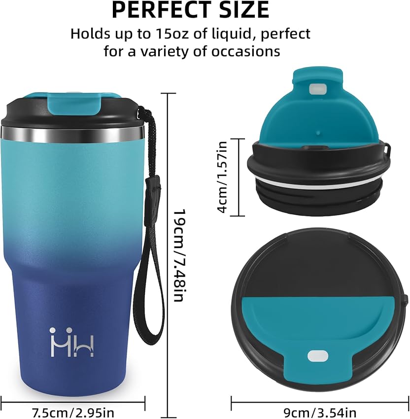 Thumbnail 1 de Vaso Térmico 20 oz — mantiene 8 h frío 📦