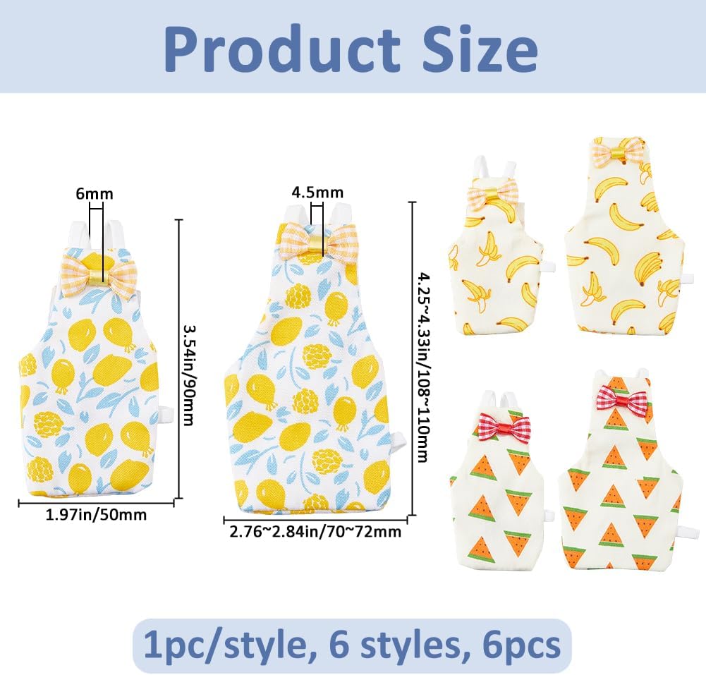 Detalle 2 de SUPERFINDINGS 6-pack reusable bird diapers for parrots & cockatiels (washable waterproof nappy) – S-M