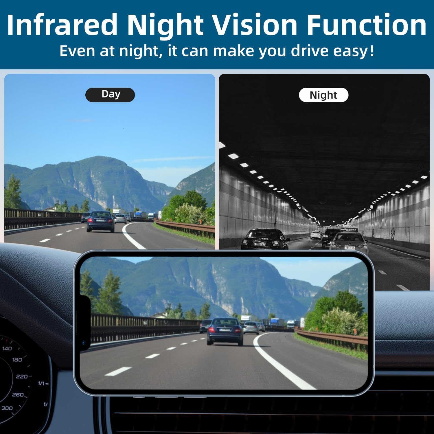 Detalle 2 de Uzone Wireless Reversing Camera 2.4G