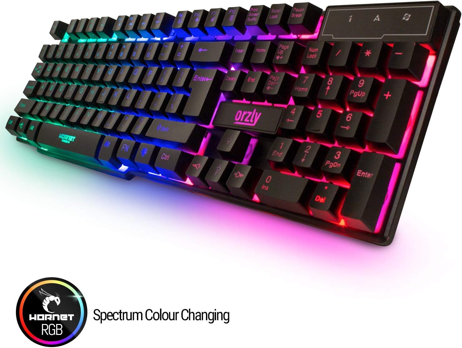 Detalle de Hornet RX-250 4 in 1 Gaming Keyboard, Mouse, Pad & Headset
