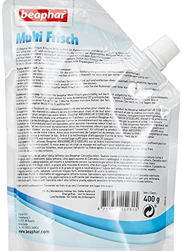 Detalle 2 de Beaphar Multi Fresco – neutralizador de olores para gatos (400 g)