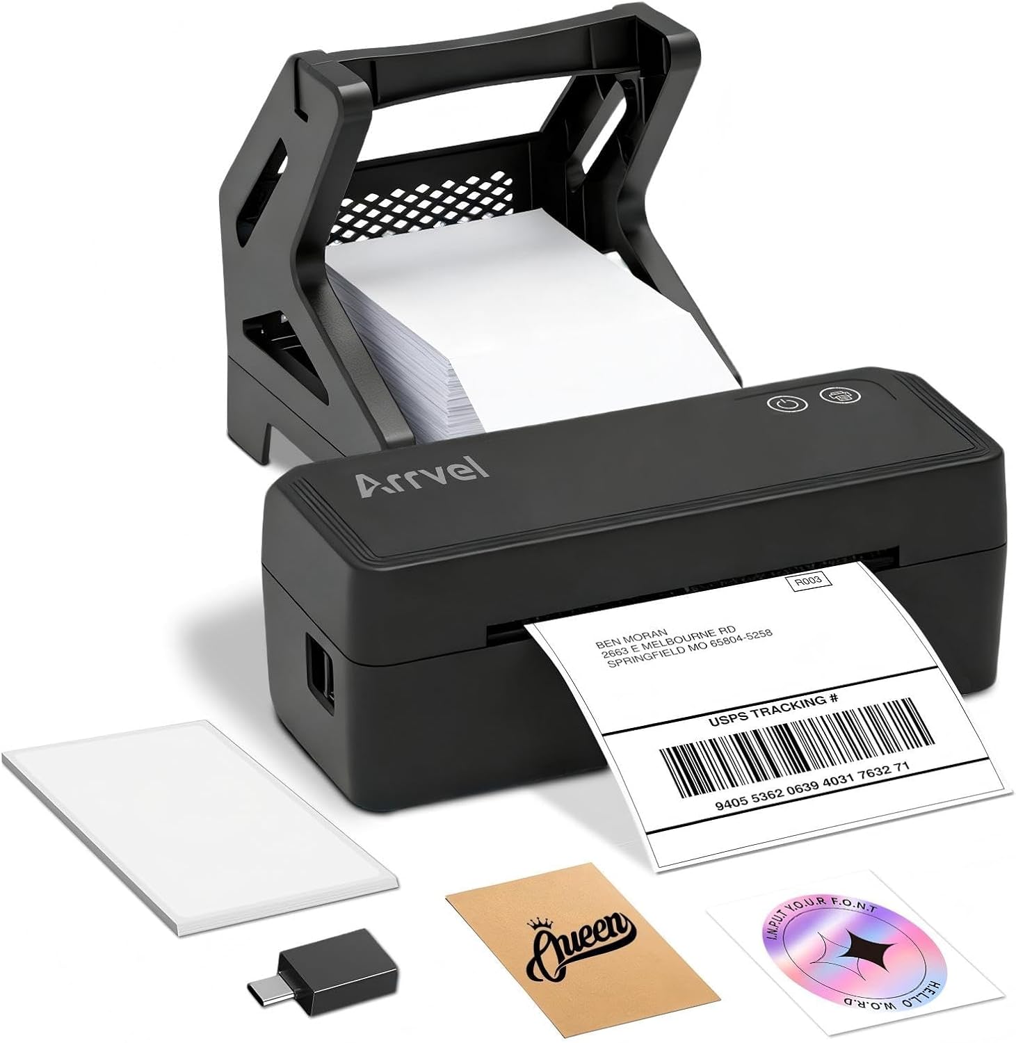 Detalle de Arrvel A42BT 4x6 Thermal Label Printer with Bluetooth and Stand