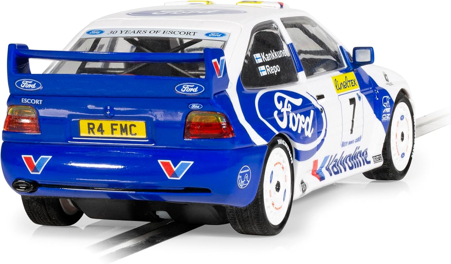 Detalle 1 de Scalextric C4513 Ford Escort WRC-slotauto, Monte Carlo 1998