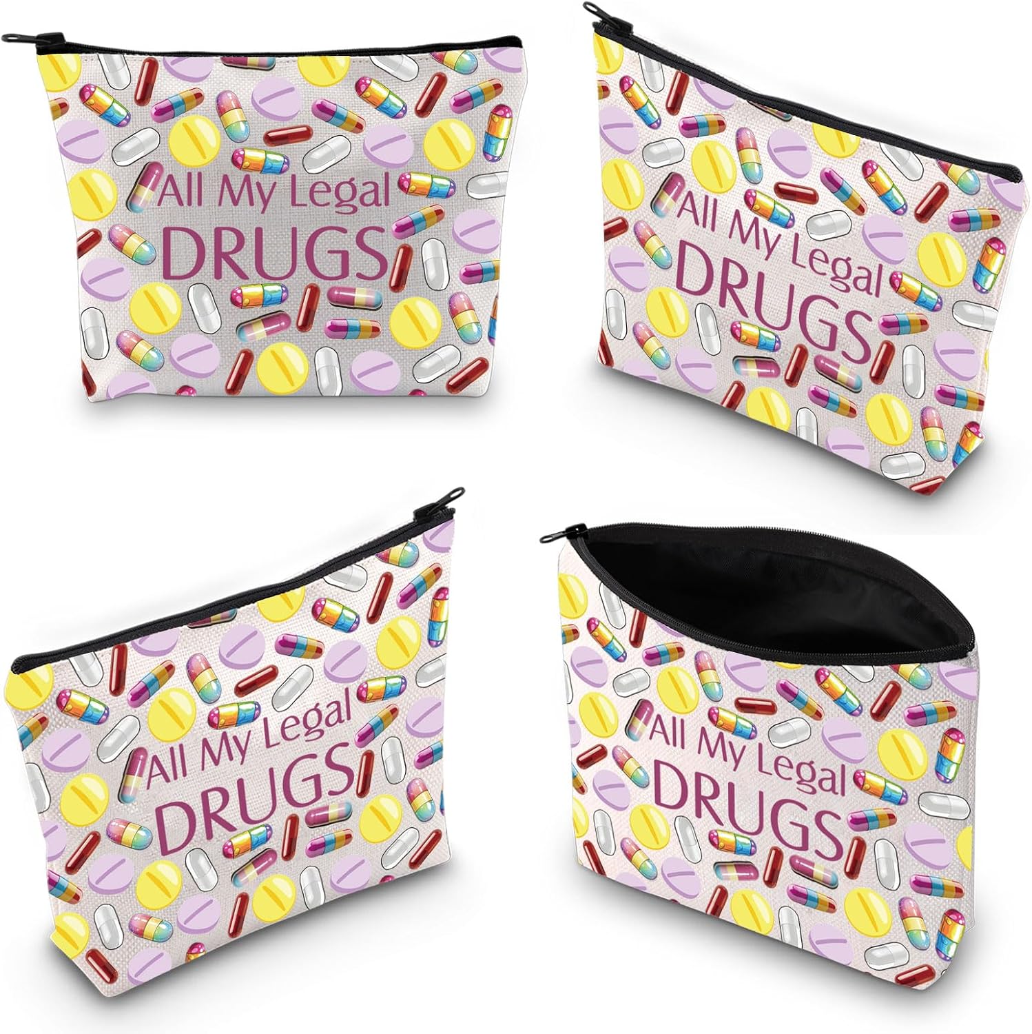 Detalle de Merch pouch All My Legal Drug 23cm bag