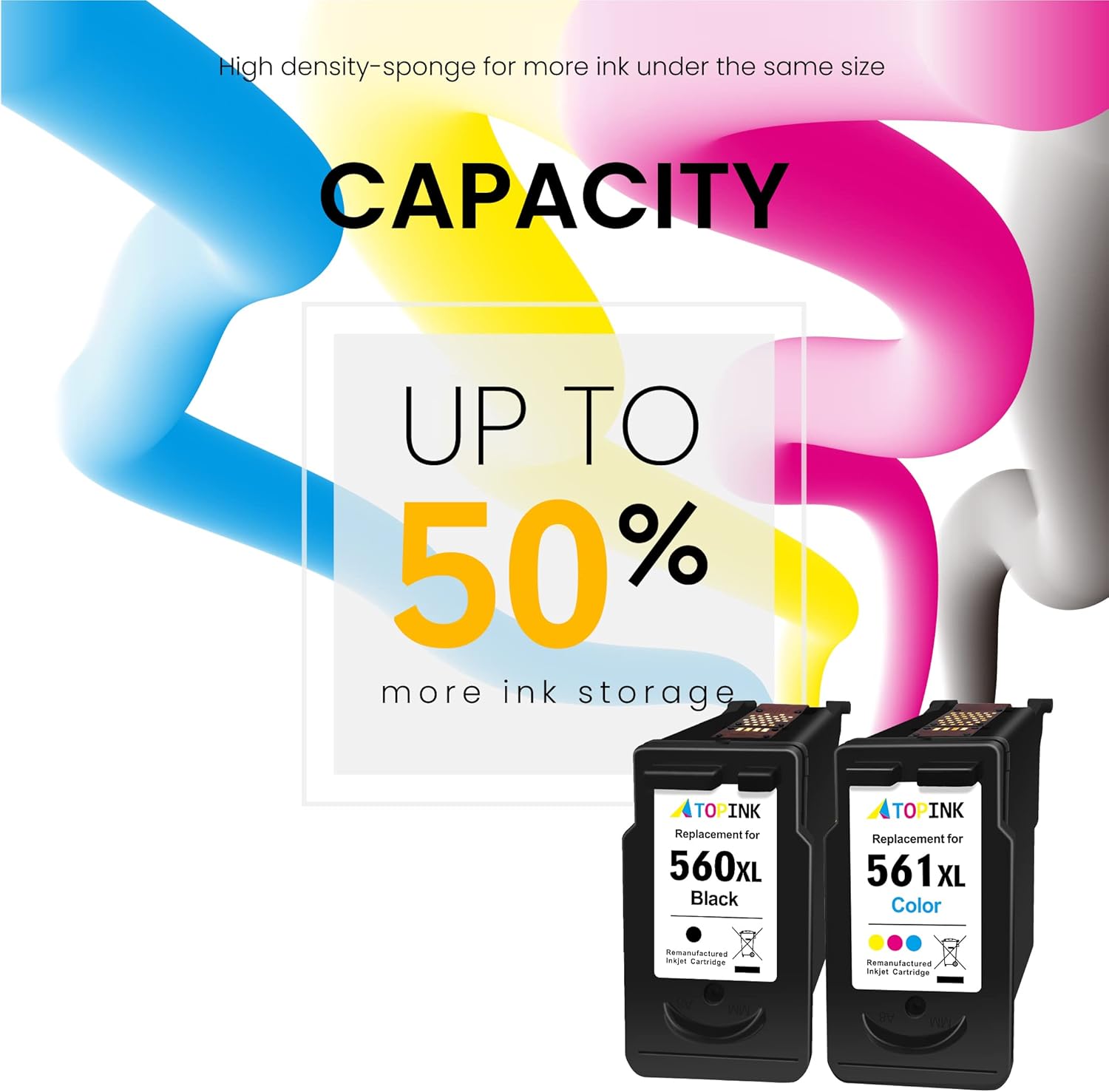 Thumbnail 4 de ATOPINK 560/561 XL Multipack Druckerpatronen für Canon
