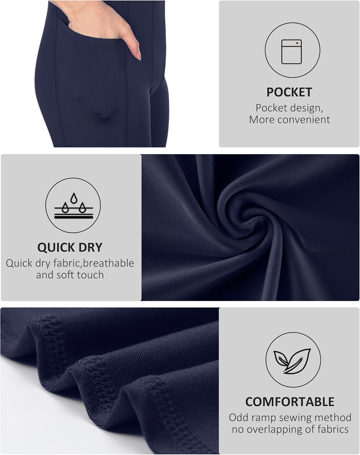 Thumbnail 3 de Youth Compression Pants with Pockets