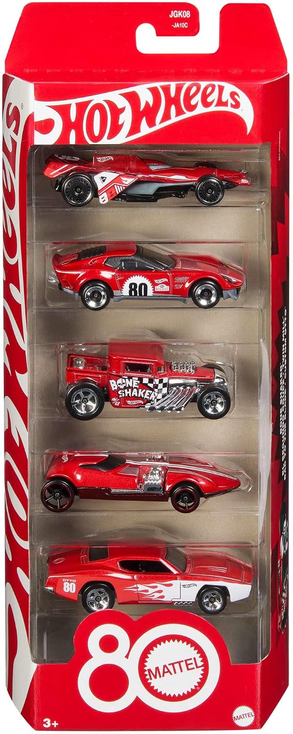 Thumbnail 5 de Hot Wheels JGK08 coffret 5 véhicules 1/64
