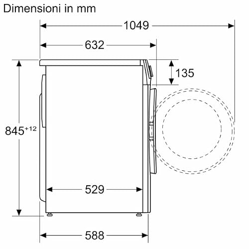 Thumbnail 10 de Bosch WGG254Z0II Serie 6 Lavatrice 10kg – Bianco, motore SilentPowerDrive