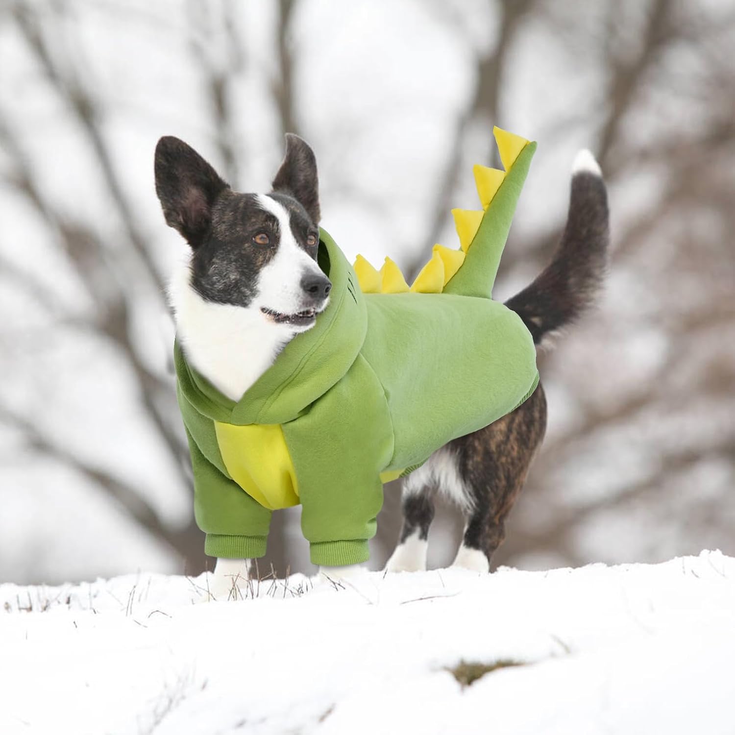Thumbnail 6 de Lelepet dinosaur dog costume hoodie for winter