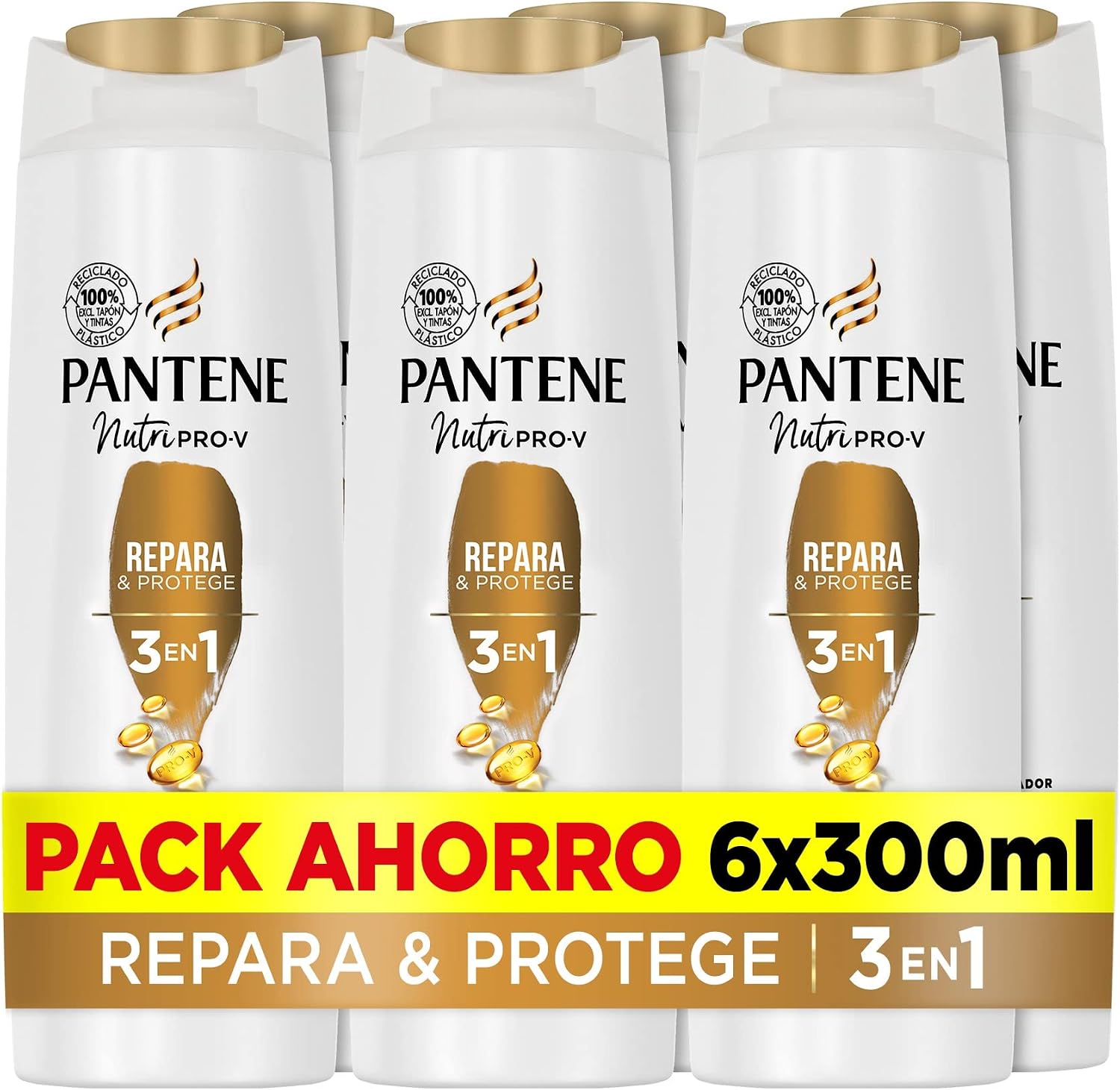 Pantene 3en1 Repara & Protege 6x300 ml
