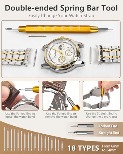 Detalle de Bluvizo Professional 149pcs Watch Repair Kit