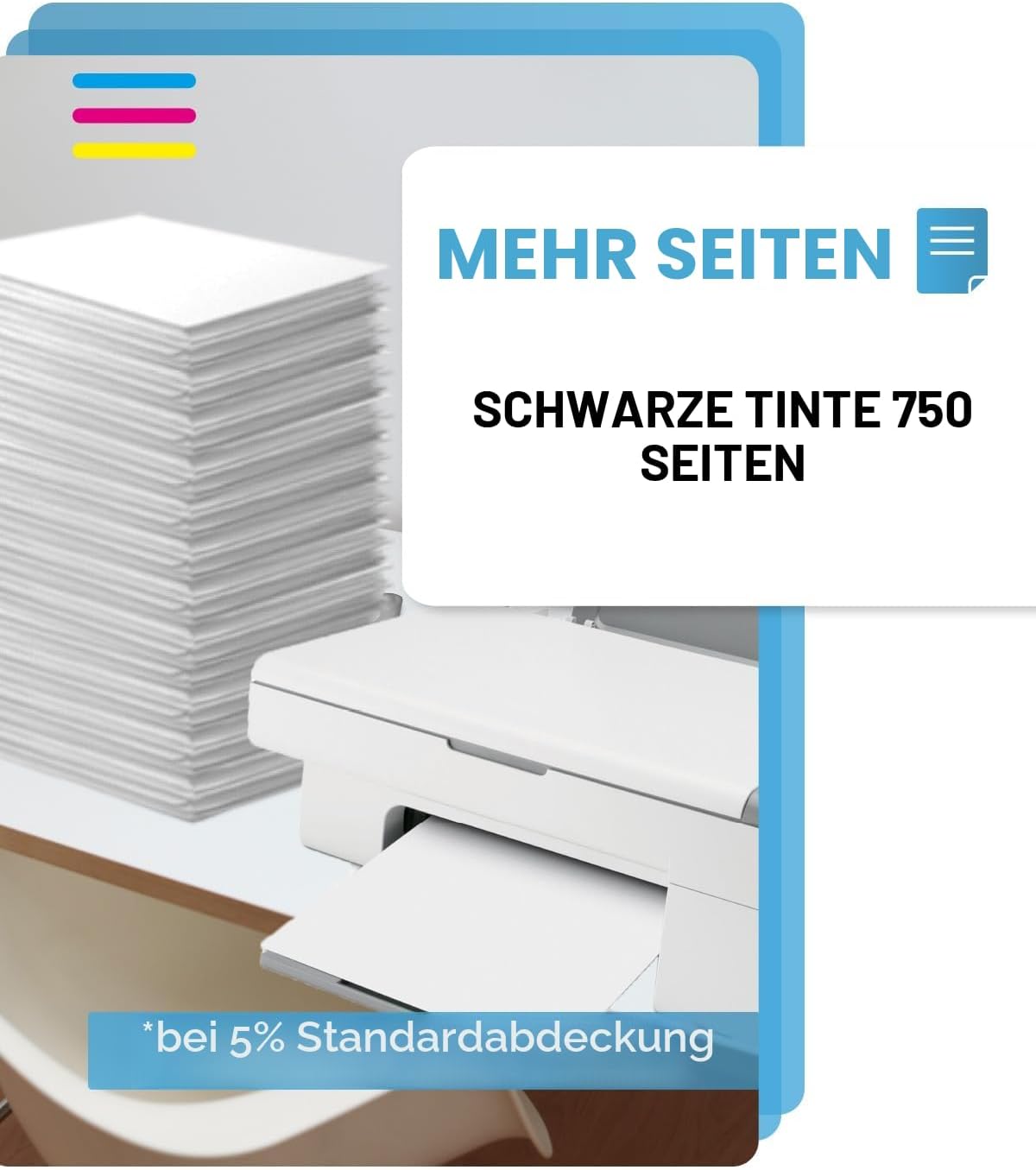 Thumbnail 2 de InkYeah 304 XL Schwarz Druckerpatronen für HP DeskJet/Envy