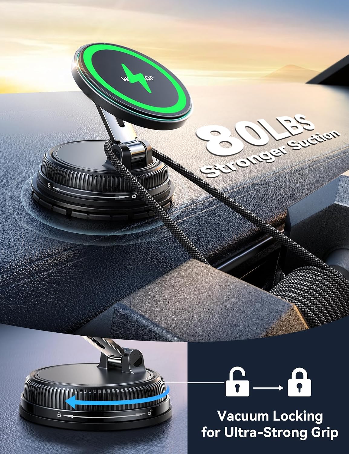 Thumbnail 4 de JOYROOM Magsafe Car Mount 15W