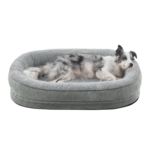 Pawk Panier chien moyen taille, lit orthopédique 71x58x15 cm