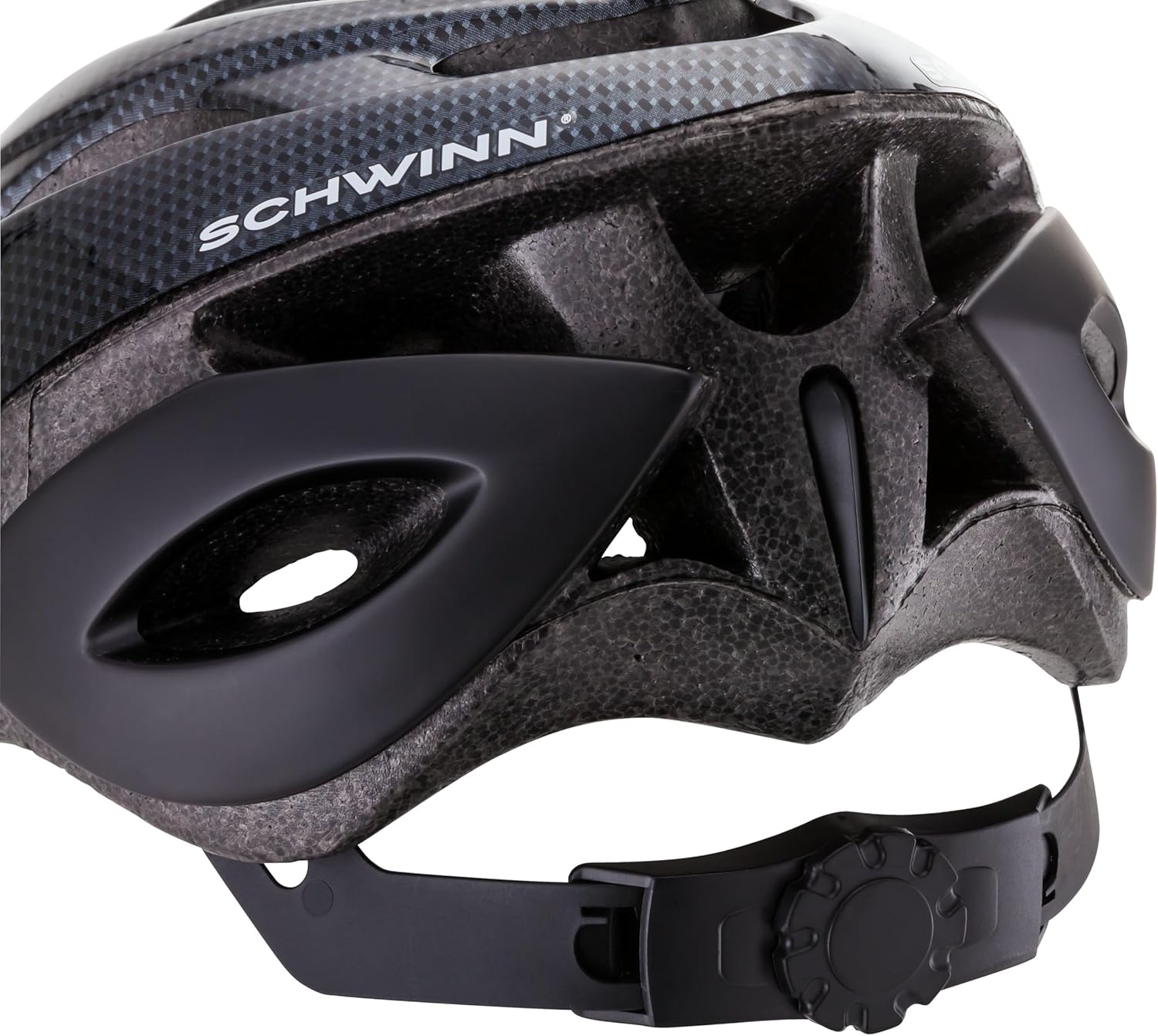 Detalle 2 de Schwinn Thrasher Helmet for Adults – Black, 58-62 cm