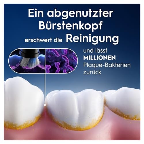 Detalle 2 de Oral-B Aufsteckbürsten iO Strahlendes Weiss, Weiß – 8 Stück
