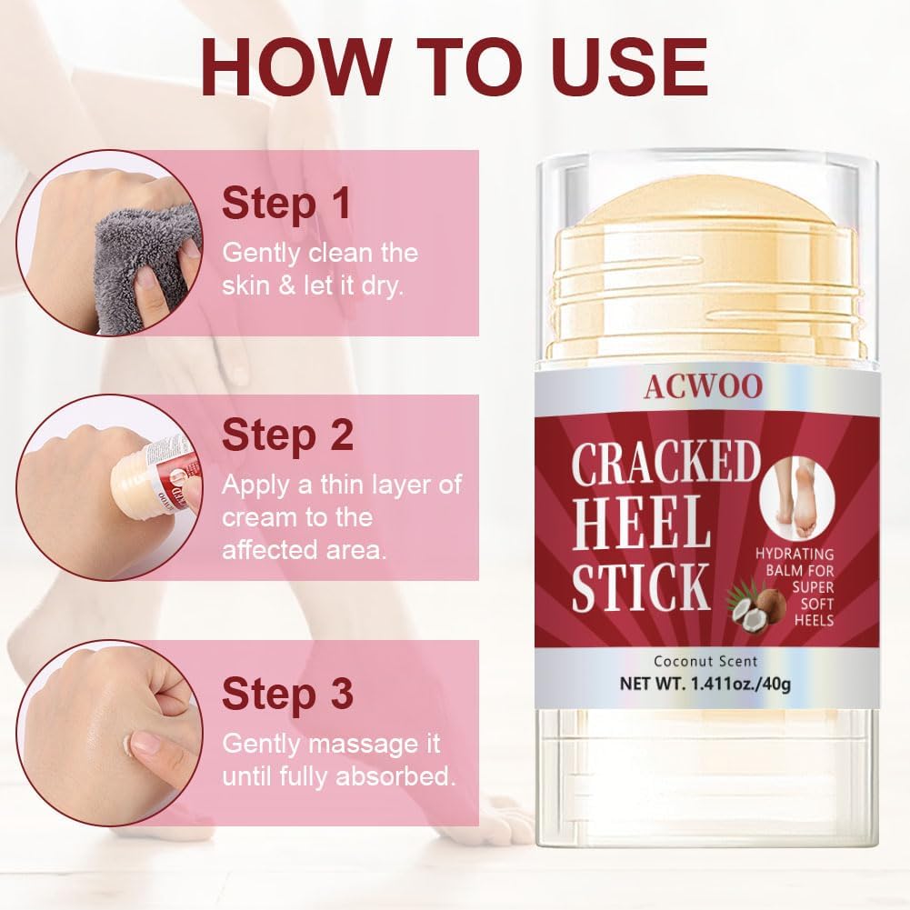 Thumbnail 6 de ACWOO Foot Cream – urea foot moisturiser for cracked heels and dry, rough skin