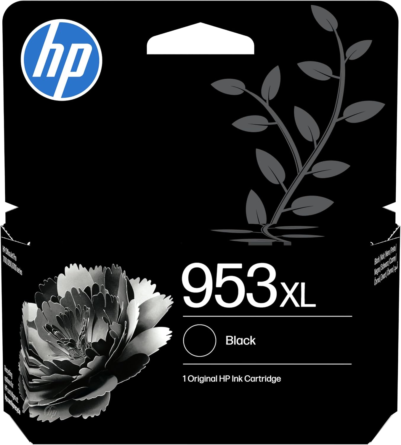 HP 953XL High Yield Black Original ink cartridge – è una scelta solida per grandi volumi di stampa