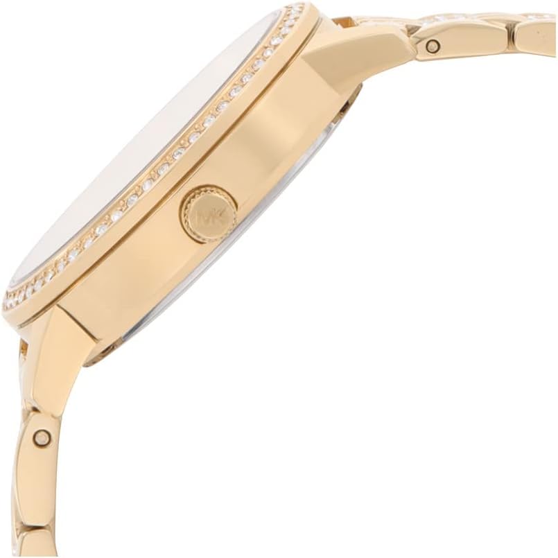 Thumbnail 3 de Michael Kors Montre Melissa pour Femme — Mouvement Quartz, bracelet acier doré