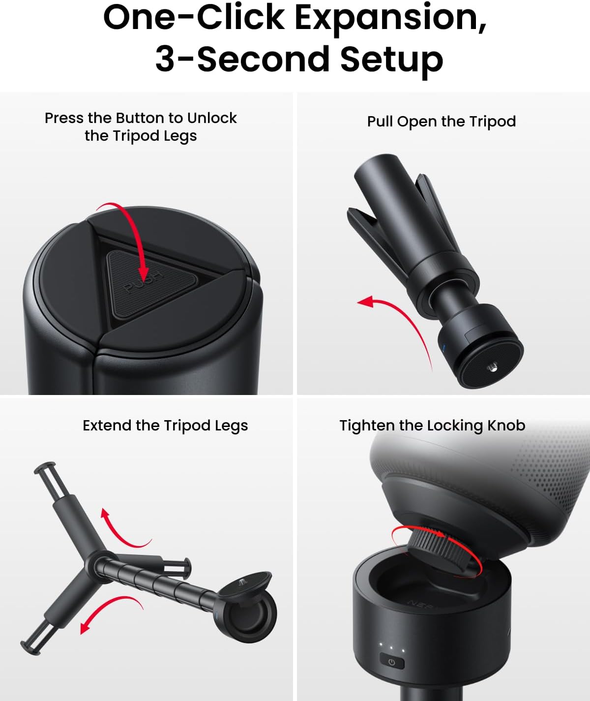 Thumbnail 6 de NEBULA Capsule Power Ban Tripod 215–840 mm